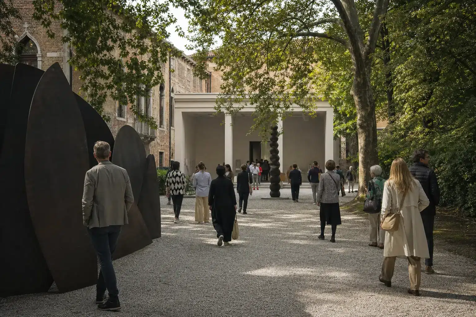 Illustration éditoriale ; elle ne documente pas cette édition ni le lieu exact. Biennale Arte à Venise