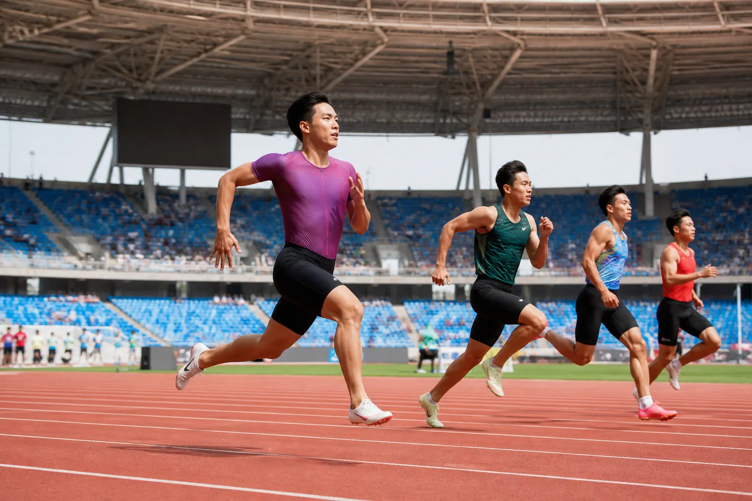 Illustration éditoriale ; elle ne documente pas cette édition ni le lieu exact. Chinese Athletics Championships à Quzhou