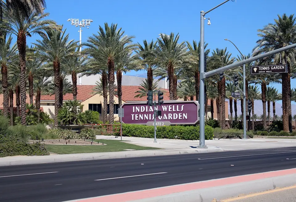 Indian Wells Tennis Garden Roadside Signage — 2022-06-20 10:24:58